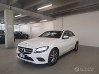 Usata Mercedes C220 194 CV (142 kW) 2018 Bianco Berlina