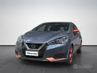 Usata Nissan Micra Tekna 90 CV (66 kW) 2017 Grigio Utilitaria