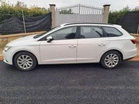 Usata Seat Leon Style 105 CV (77 kW) 2014 Bianco Station wagon