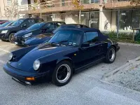Usata Porsche 911 231 CV (169 kW) 1987 Blu Cabrio