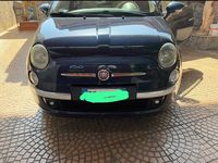 Usata Fiat 500 Lounge 69 CV (50 kW) 2008 Blu Utilitaria