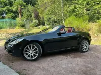 Usata Mercedes SLK350 272 CV (200 kW) 2004 Nero Cabrio