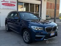 Usata BMW X3 Luxury Line 190 CV (139 kW) 2020 Blu SUV