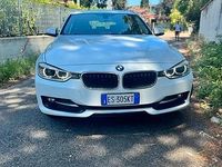 Usata BMW 316 90 CV (66 kW) 2014 Bianco Berlina