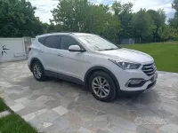 Usata Hyundai Santa Fe Style 150 CV (110 kW) 2016 Bianco SUV