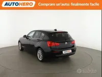 Usata BMW 118 Sport Line 136 CV (100 kW) 2016 Nero Utilitaria