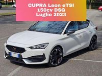 Usata Cupra Leon 150 CV (110 kW) 2023 Bianco Berlina