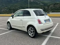Usata Fiat 500 Lounge 75 CV (55 kW) 2009 Bianco Cabrio