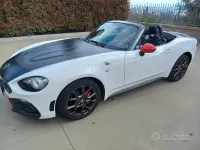 Usata Abarth 124 Spider 170 CV (125 kW) 2017 Bianco Cabrio
