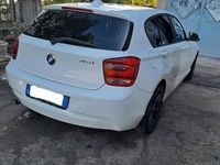 Usata BMW 116 Efficient Dynamics 2014 Bianco Utilitaria