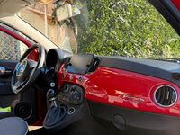 Usata Fiat 500C 70 CV (51 kW) 2018 Rosso Cabrio