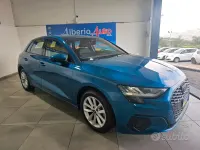 Usata Audi A3 Business 150 CV (110 kW) 2021 Blu/azzurro Berlina