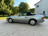Usata Mercedes SL500 344 CV (253 kW) 1992 Grigio Cabrio