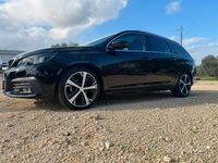 Usata Peugeot 308 SW GT-line 130 CV (95 kW) 2018 Nero Station wagon