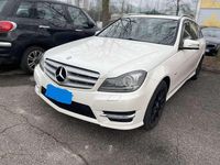 Usado Mercedes C200 Avantgarde 136 CV (100 kW) 2012 Blanco Familiar