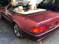 Usata Mercedes SL500 1991 Rosso Cabrio