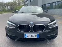 Usata BMW 116 116 CV (85 kW) 2018 Nero Utilitaria