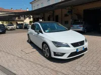 Usata Seat Leon SC FR 150 CV (110 kW) 2013 Bianco Utilitaria