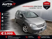 Usata VW Golf Plus Cross Sportline 105 CV (77 kW) 2008 Grigio Monovolume