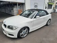 Usata BMW 135 Cabriolet 306 CV (225 kW) 2009 Bianco Cabrio