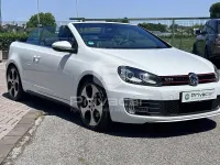 Usata VW Golf Cabriolet GTI 211 CV (155 kW) 2013 Bianco Cabrio