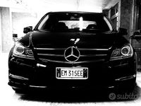 Usata Mercedes C250 Avantgarde 204 CV (150 kW) 2012 Grigio Berlina