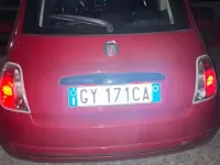 Usata Fiat 500 69 CV (50 kW) 2010 Rosso Berlina