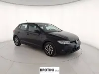Usata VW Polo Life 95 CV (69 kW) 2023 Nero Utilitaria