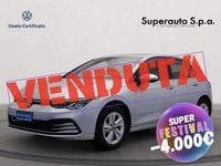 Usata VW Golf VIII Life 110 CV (80 kW) 2024 Argento Utilitaria