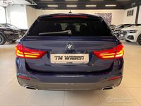 Usata BMW 520 M Sport 190 CV (139 kW) 2018 Blu Station wagon