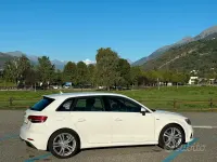 Usata Audi A3 S-Line 150 CV (110 kW) 2018 Bianco Berlina