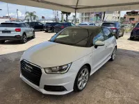 Usata Audi A1 S-Line 95 CV (69 kW) 2018 Bianco Berlina