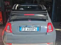 Usata Fiat 500 105 CV (77 kW) 2016 Grigio Cabrio