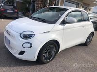 Usata Fiat 500e 42 kW (58 CV) 2022 Bianco Berlina