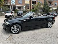 Usata BMW 120 Cabriolet 176 CV (129 kW) 2008 Nero Cabrio