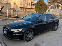 Usata Audi A6 S-Line 204 CV (150 kW) 2014 Nero Station wagon