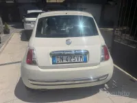 Usata Fiat 500 Lounge 69 CV (50 kW) 2009 Bianco Cabrio