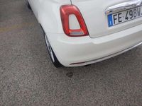 Usata Fiat 500C Lounge 69 CV (50 kW) 2016 Bianco Cabrio