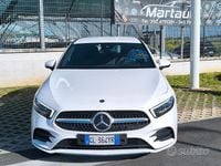 Usata Mercedes A180 AMG Line Premium 116 CV (85 kW) 2022 Bianco Berlina