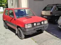 Usata Fiat Panda 54 CV (39 kW) 1995 Rosso Utilitaria