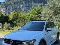 Usata VW Tiguan R-line 190 CV (139 kW) 2016 Bianco SUV