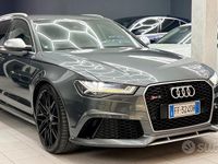 Usata Audi RS6 Comfort 560 CV (411 kW) 2016 Grigio Station wagon