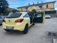 Usata Opel Corsa 90 CV (66 kW) 2015 Giallo Coupé