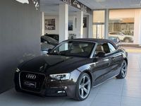 Usata Audi A5 Cabriolet S-line plus 177 CV (130 kW) 2013 Marrone Cabrio