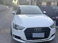 Usata Audi A3 Attraction 110 CV (80 kW) 2017 Bianco Berlina