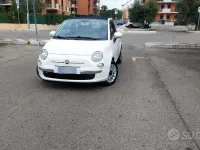 Usata Fiat 500 69 CV (50 kW) 2014 Bianco Cabrio
