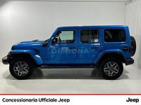 Usata Jeep Wrangler Unlimited 80th Anniversary 379 CV (278 kW) 2021 Blu SUV