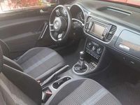 Usata VW Beetle Cabriolet Sportline 140 CV (102 kW) 2013 Rosso Cabrio