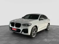Usata BMW X4 M Sport 190 CV (139 kW) 2021 Bianco SUV