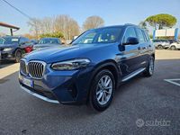 Usata BMW X3 184 CV (135 kW) 2022 Blu/azzurro SUV